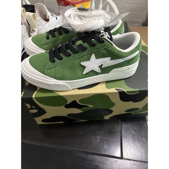 Size 7 - A Bathing Ape Mad Sta #1 M1 Green main image 8